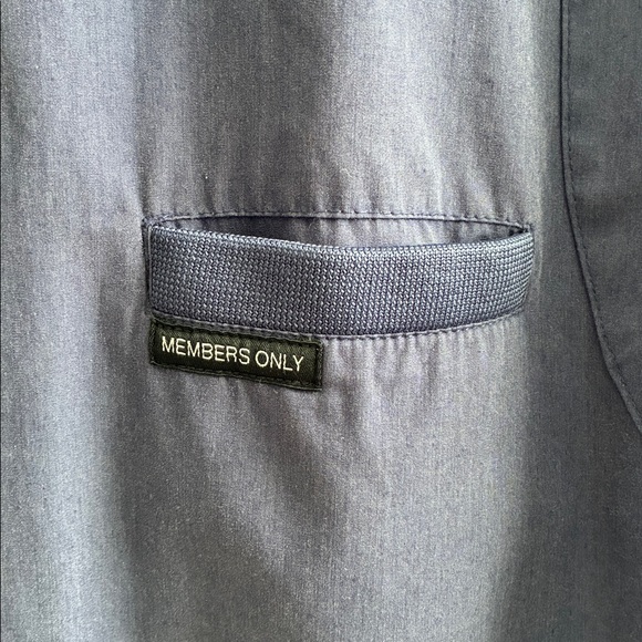 Vintage Members Only Men's Blue Jacket XL - Picture 7 of 15